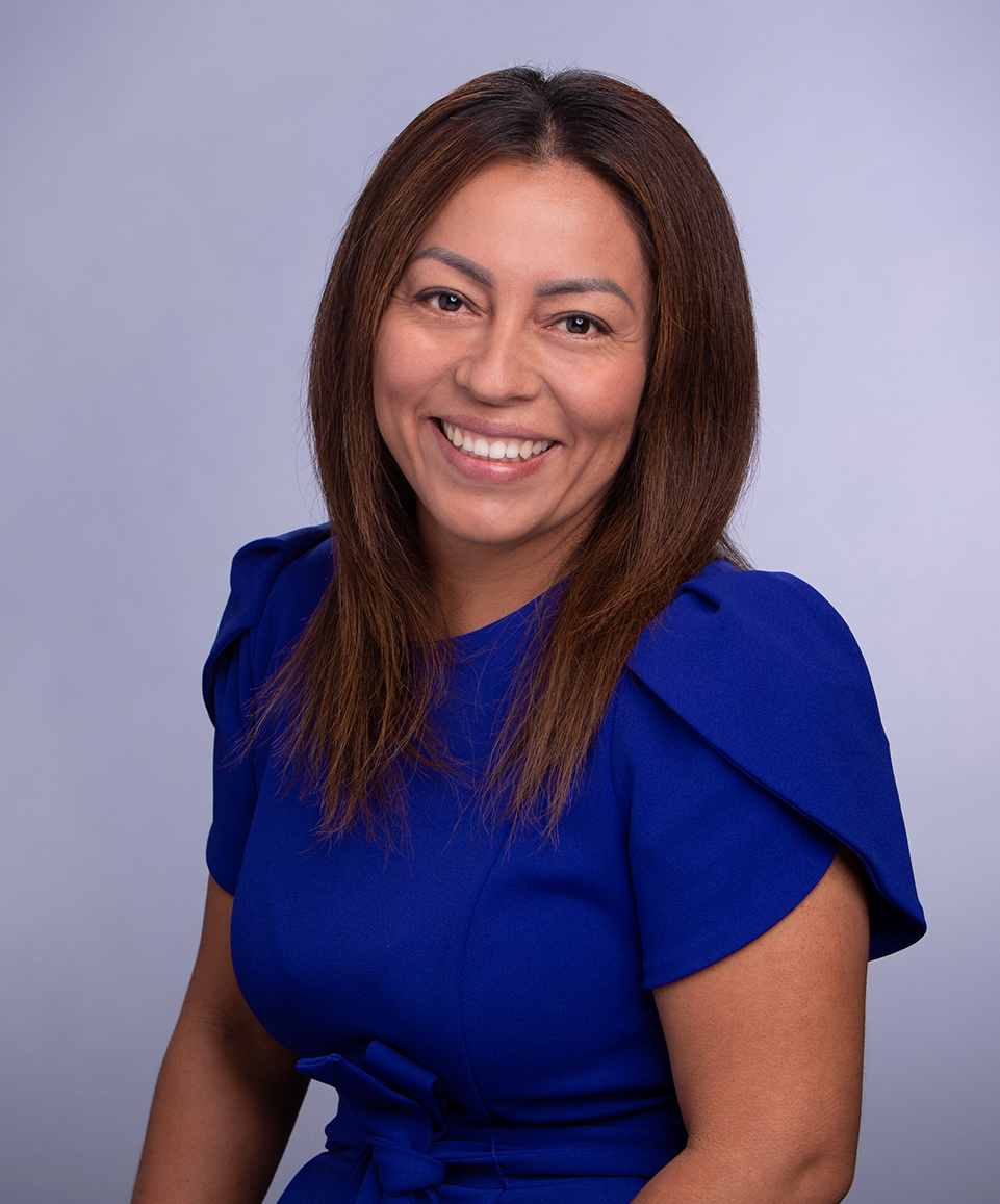 Headshot of florist, Sandra Huerta